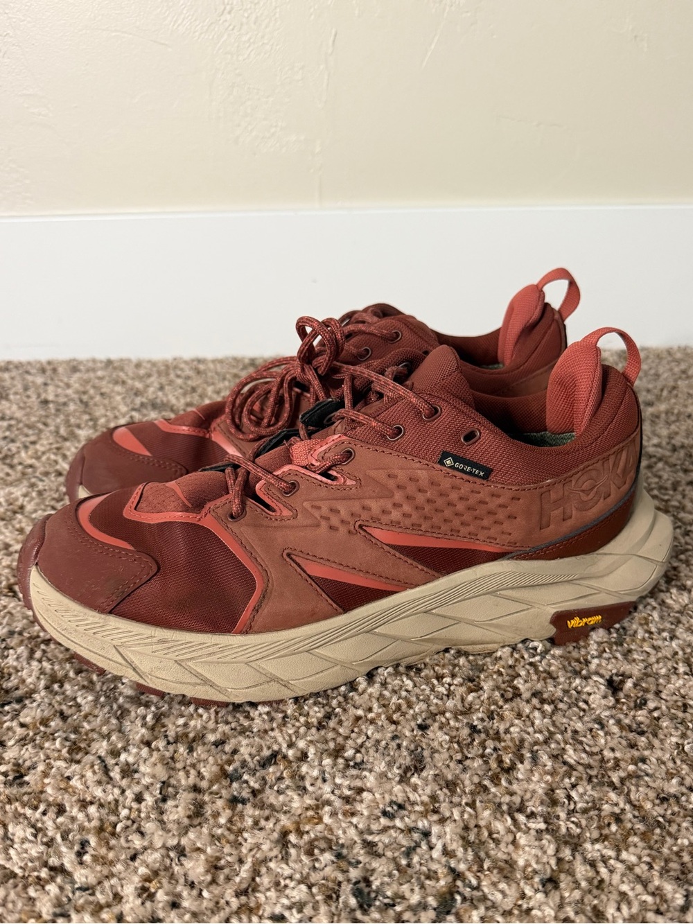 HOKA Women’s Anacapa 2 Low-Rise Hiking Shoes, size 9B